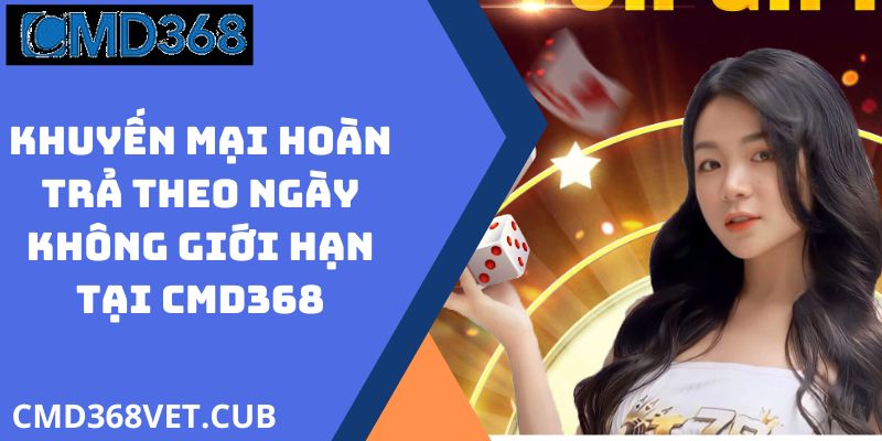 Khuyến Mại Hoàn Trả Theo Ngày Không Giới Hạn Tại CMD368